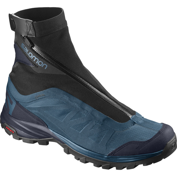 Salomon OUTPATH PRO GTX® Zapatillas Trekking Hombre - Azules / Negras - Colombia (92873-PMDK)